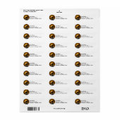 Golden Eagle 2 - Adressetikett (Vorne)