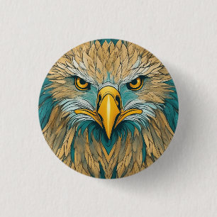 Golden Eagle Artwork Button