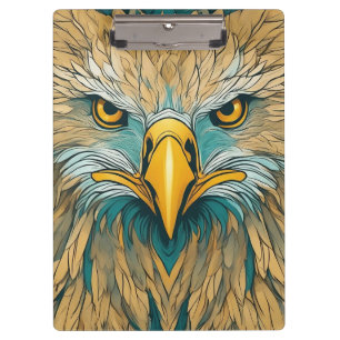 Golden Eagle Artwork Klemmbrett