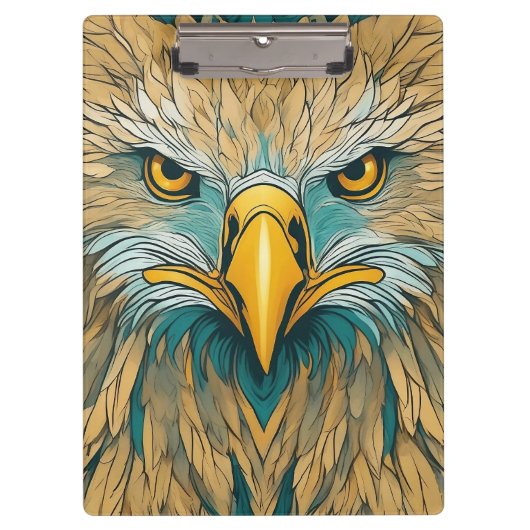 Golden Eagle Artwork Klemmbrett (Vorderseite)