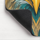 Golden Eagle Artwork Mousepad (Ecke)