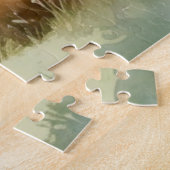 Golden Eagle Bird of Prey Watercolor Landscape Puzzle (Seite)