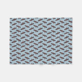 Golden Eagle Frenzy Fleece-Decke (Hellblau) Fleecedecke (Vorderseite (Horizontal))
