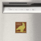 Golden Eagle, fügen Sie Text Magnet (In Situ (Geschirrspüler))