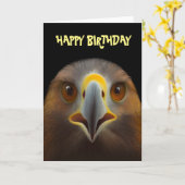 Golden Eagle Happy Birthday Card Karte (Gelbe Blume)