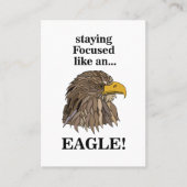 Golden Eagle Head Visitenkarte (Vorderseite)