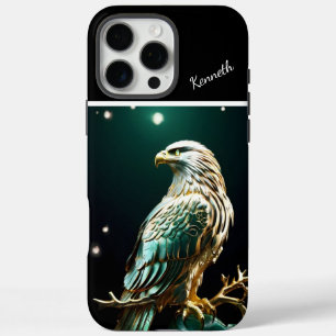 Golden Eagle Perches iPhone 16 Pro Max Hülle