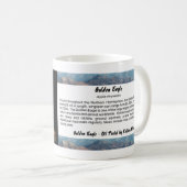 Golden Eagle Portrait Kaffeetasse (VorderseiteRechts)