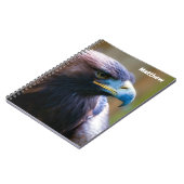 Golden Eagle Spiral Notebook Notizblock (Linke Seite)