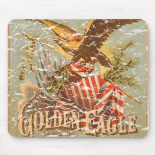 Golden Eagle Tobacco 1900 - Not leidend Mousepad