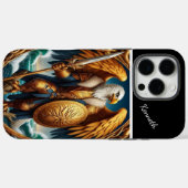 Golden Eagle Warrior Case-Mate iPhone Hülle (Rückseite (Horizontal))