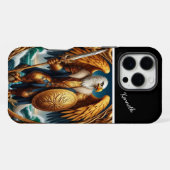 Golden Eagle Warrior iPhone Hülle (Rückseite (Horizontal))