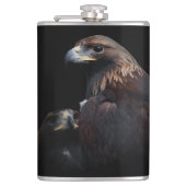 Golden Eagles: Schönheiten Thru the Bars Flachmann (Vorderseite)