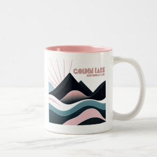 Golden Ears Provincial Park Farbige Hügel Zweifarbige Tasse