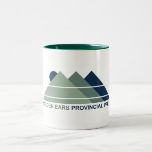 Golden Ears Provincial Park Mountain Sun Zweifarbige Tasse