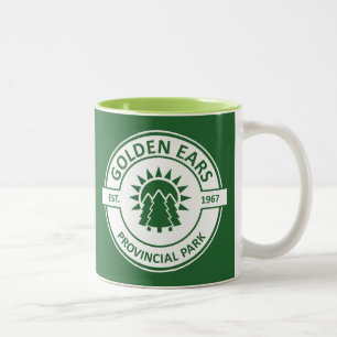 Golden Ears Provincial Park Sonnenbäume Zweifarbige Tasse
