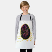 Golden Easter Egg and Elegant Iris Schürze (Getragen)