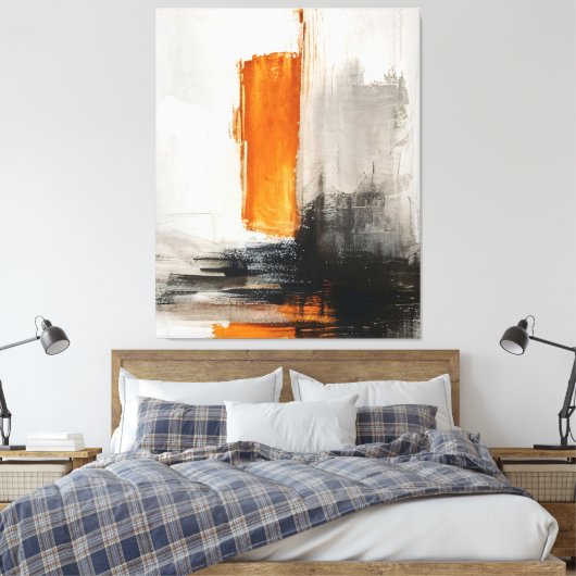 Golden Eclipse Leinwanddruck (Insitu (Schlafzimmer))