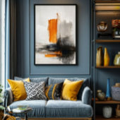 Golden Eclipse Leinwanddruck