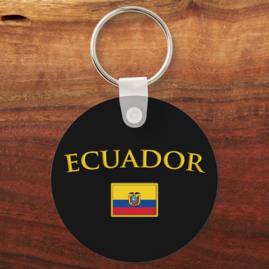 Golden Ecuador Schlüsselanhänger (Vorderseite)