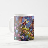 Golden Egg Discovery - Osterwalderlebnis Kaffeetasse (Vorderseite Links)