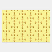Golden Eggs Wrapping Paper Flat Sheet Set 3 Geschenkpapier Set (Vorderseite 2)