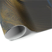 Golden Egyptian Chihuahua Guard Geschenkpapier (Rolleneckpunkt)