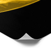 Golden Egyptian Pharaohs Poster (Ecke)