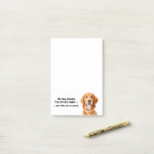 Golden / Ehefrau Post-It-Notes Post-it Klebezettel (Auf Schreibtisch)