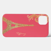 Golden Eiffel Tower Custom Samsung Hinweis 4 Fall Case-Mate iPhone Hülle (Rückseite (Horizontal))