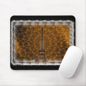 Golden Eiffel Tower Mousepad (Mit Mouse)