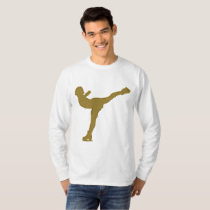 Golden Eislaufen Langarm T-Shirt