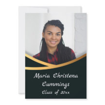 Golden Elegance Class of Foto Abschluss