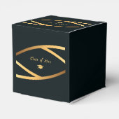 Golden Elegance Class Of Photo Graduation Geschenkschachtel (Rückseite)