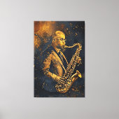 Golden Elegance Leinwanddruck (Vorderseite)