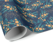 Golden Elegance: Luxe Weihnachtsfeier Papa Geschenkpapier (Rolleneckpunkt)