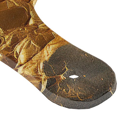 Golden Elegance Textured Marble Schneidebrett (Ecke)