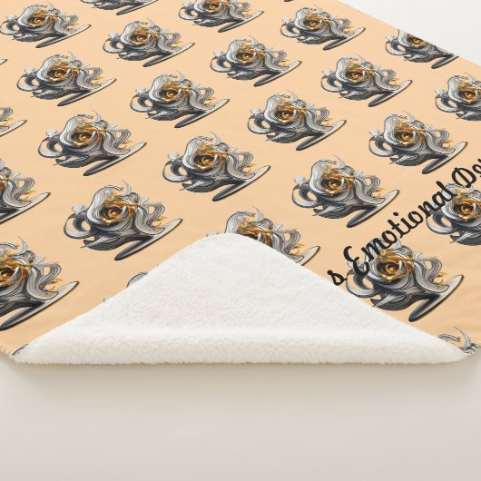 "Golden Elegance Unfalts" Sherpadecke (3/4)