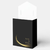 Golden Elegance Wedding Vielen Dank - Geschenkschachtel (Geöffnet)