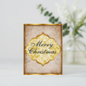 Golden Elegante Weihnachten (Stehend Vorderseite)
