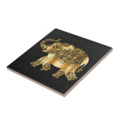 Golden Elephant Keramik Tile Fliese (Seite)