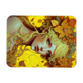 Golden Elf Fee Fantastische Bergwelten Magnet (Horizontal)