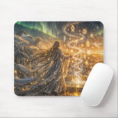 Golden Elven Fantasy Light – Impressionist Fantasy Mousepad (Mit Mouse)