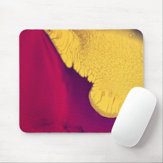 Golden Ember Abstract Mousepad