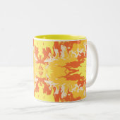 Golden Ember Abstract Tasse (VorderseiteRechts)