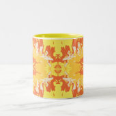 Golden Ember Abstract Tasse (Mittel)