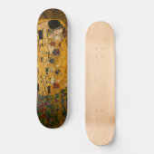 Golden Embrace Skateboard Deck – Eleganter Romanti (Vorderseite)