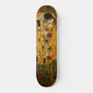 Golden Embrace Skateboard Deck – Eleganter Romanti