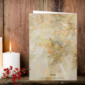 Golden Engel Weihnachtsgrüße Karte