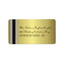 Golden Engraved Look Hochzeit